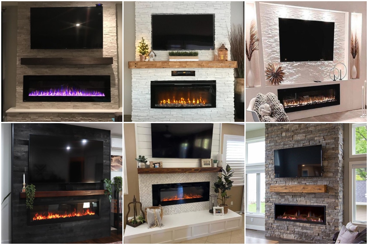 Belleza y Calidez: Chimeneas Eléctricas en la Sala de tu Hogar ...