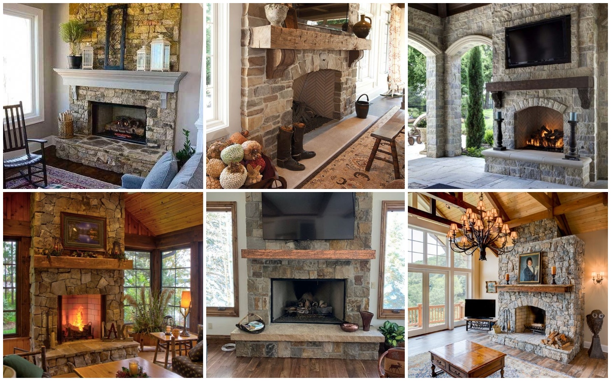 Chimeneas con Recubrimiento de Piedra. - CHIMENEAS CASA